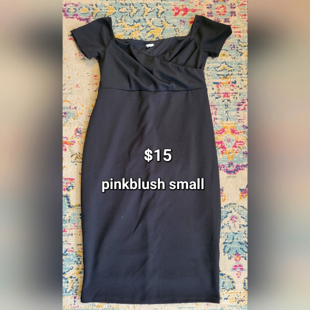 Professional Black Maternity Dress